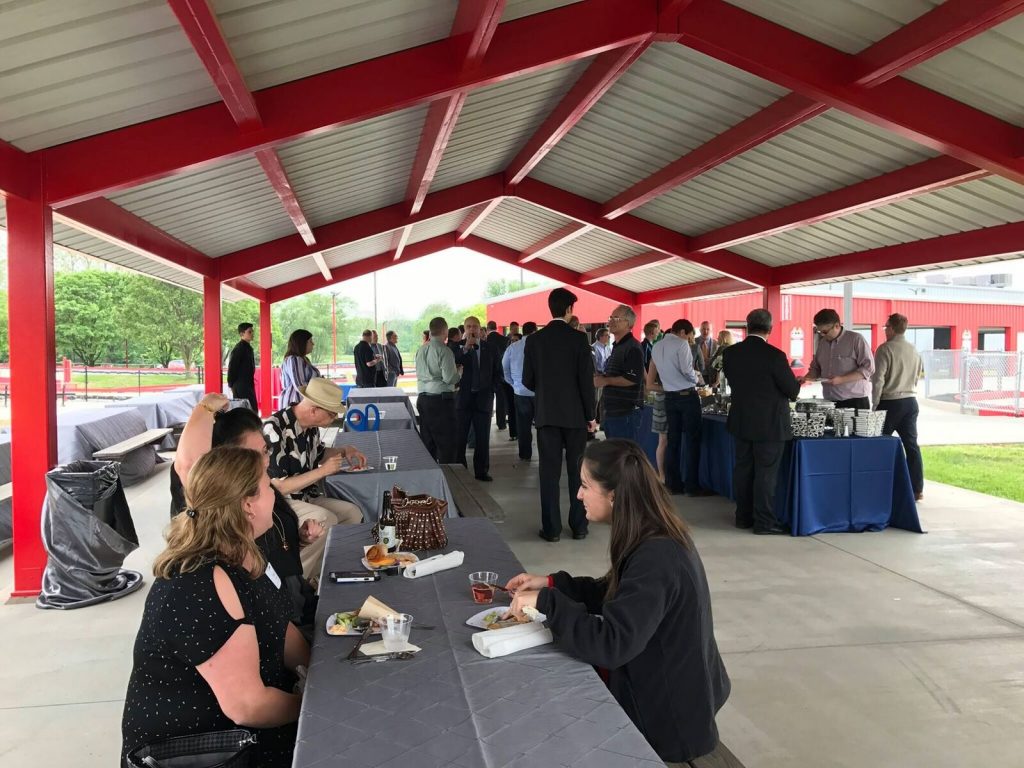 corporate outdoor meeting venue